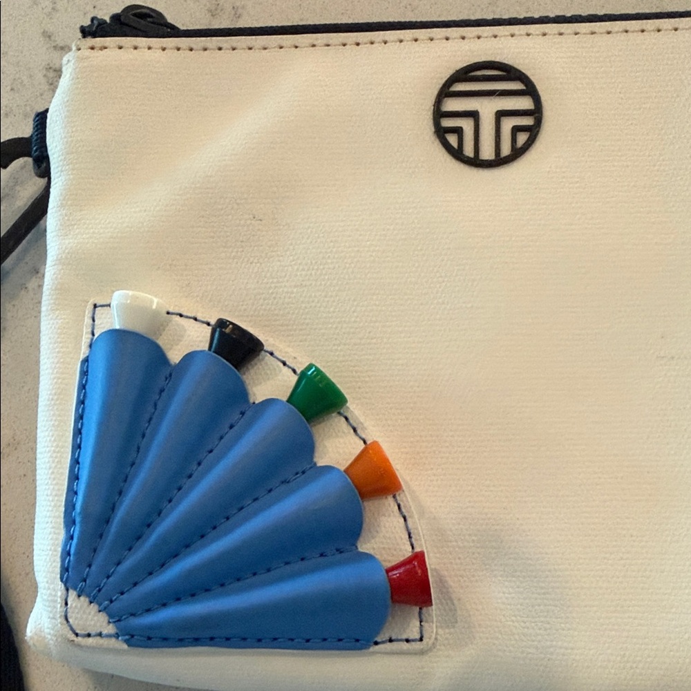 Tory Burch Ivory Wristlet- Tory Burch Golf ⛳️ - Picture 2 of 4